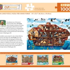 Discount MasterPieces Cutaways - Noah's Ark - 1000 Piece EZGrip Puzzle