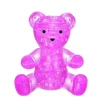Discount University Games 3D Crystal Puzzle - Teddy Bear Pink