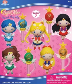 Best Monogram 3D Foam Collectible Bag Clips - Sailor Moon Series 7