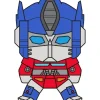 New Monogram 3D Foam Collectible Magnet - Transformers Optimus Prime