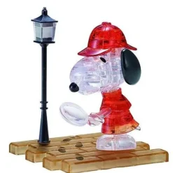 Sale University Games 3D Licensed Crystal Puzzle - Snoopy Detective