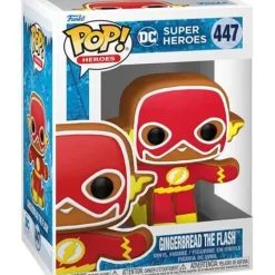 Hot Funko DC Comics Super Heroes - Gingerbread The Flash Pop! Vinyl Figure