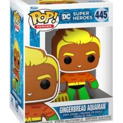 Clearance Funko DC Comics Super Heroes - Gingerbread Aquaman Pop! Vinyl Figure