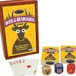 Clearance University Games Deer in Headlights Card Game