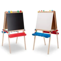 Clearance Melissa u0026 Doug Deluxe Wooden Standing Art Easel
