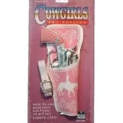 Online Parris Toys Diecast Metal Pistol Cowgirl Cap Gun with Holster & Belt 8" Long
