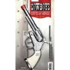 Sale Parris Toys Diecast Metal Pistol Western Cap Gun Side Loading Cap Gun 8.5" Long