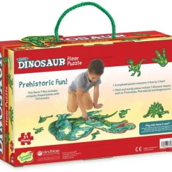 Best Peaceable Kingdom Dinosaur Floor Puzzle 51 Pieces