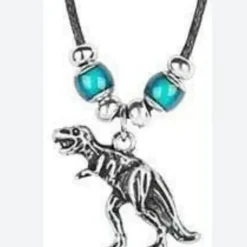 Squire Boone Village Dinosaur Mood Necklace - T-Rex