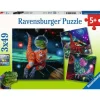 Discount Ravensburger Dinosaurs in Space - 3x49 Piece Puzzle