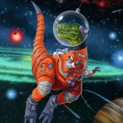 Discount Ravensburger Dinosaurs in Space - 3x49 Piece Puzzle