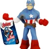 Best JA-RU Disney & Marvel Life Like Stretchies - Captain America