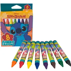 Discount 4 Seasons Disney Lilo and Stitch 8 Count Jumbo Crayons