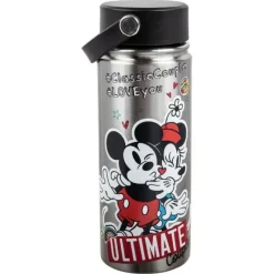 Clearance Bio World Disney Mickey & Minnie Ultimate Couple 17 oz. Stainless Steel Water Bottle