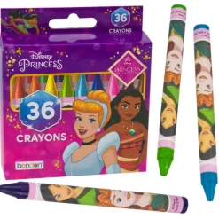 Clearance 4 Seasons Disney Princess 36 Count Crayons