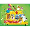 Online Peaceable Kingdom Dog Party Bus Birthday Card
