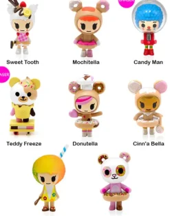 Hot Tokidoki Donutella and Her Sweet Friends Series 4 Blind Box