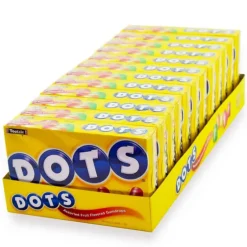 Best Tootsie DOTS Original Fruit Flavored Gum Drops 6.5 oz. Theater Box