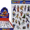 Clearance United Party Dragon Ball Z Raised Sticker Sheet