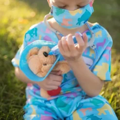 Creative Education Dress Up Careers Veterinarian Scrubs with Accessories