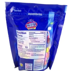 Best Charms Dubble Bubble Gum Balls Machine Size Refills Assorted Fruit Flavor, 7 oz. peg bag