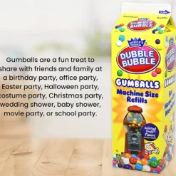 Clearance Charms Dubble Bubble Gumballs Refill for Machines 20 oz. Box