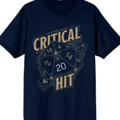 Hot Bio World Dungeons & Dragons Critical Hit Unisex Tee