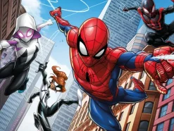 Hot Buffalo Games Family Puzzle: Marvel: Spider-Man: Web Spinning - 400 Piece Puzzle
