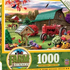 Best MasterPieces Farm & Country - Harvest Ranch - 1000 Piece Puzzle