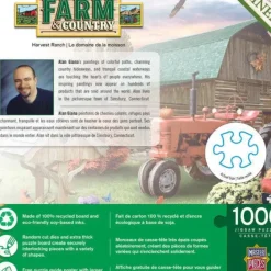 Best MasterPieces Farm & Country - Harvest Ranch - 1000 Piece Puzzle