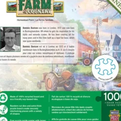 Clearance MasterPieces Farm & Country - Homestead Farm - 1000 Piece Puzzle