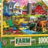 Sale MasterPieces Farm & Country - Picnic on the Farm - 1000 Piece Puzzle