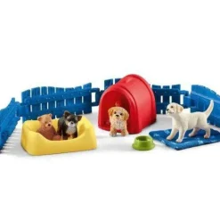 Outlet Schleich Farm World Puppy Pen