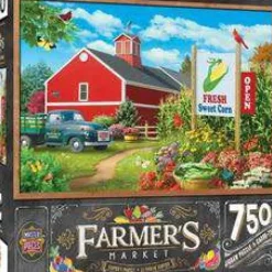 New MasterPieces Farmer's Market - Country Heaven - 750 Piece Puzzle