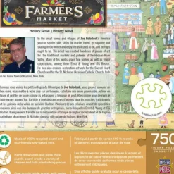 Sale MasterPieces Farmer's Market - Hickory Grove - 750 Piece Puzzle