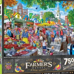 Online MasterPieces Farmer's Market - Market Day Afternoon - 750 Piece Puzzle