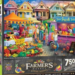 Online MasterPieces Farmer's Market - Weekend Market - 750 Piece Puzzle
