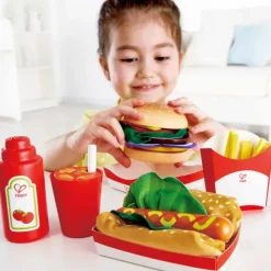 Best Hape Fast Food Set Kitchen Playset
