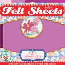 Hot XYZ Toys Felt Sheets Assortment