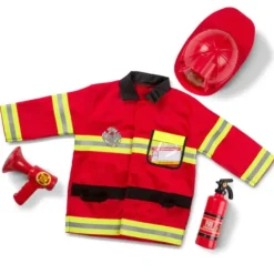 Online Melissa u0026 Doug Fire Chief Role Play Dress-up Costume Set