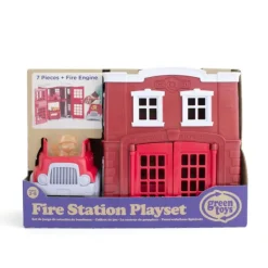 Outlet Green Toys Fire Station Playset