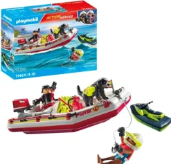 New Playmobil Fireboat with Water Scooter