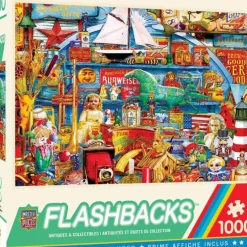 New MasterPieces Flashbacks - Antiques & Collectibles - 1000 Piece EZGrip Puzzle