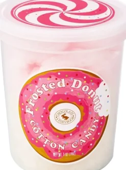 Online Fairy Tale Cotton Candy Frosted Donut Gourmet Cotton Candy