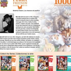 Clearance MasterPieces Furry Friends - Butterfly Chasers - 1000 Piece Puzzle