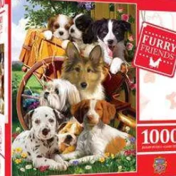 Outlet MasterPieces Furry Friends - Ready for Work - 1000 Piece Puzzle
