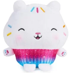 Clearance Spin Master Gabby`s Dollhouse 7" Cakey Cat Purr-ific Plush Toy