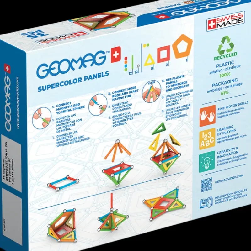 Hot Geomag Supercolor Panels Recycled 35 Pieces