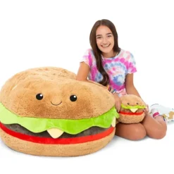 Clearance Squishable Giant Massive Plush - 32" Hamburger