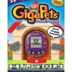 Best Tangle Giga Pets Collector’s Edition Nostalgic 90s Toy, 3D Pet Puppy